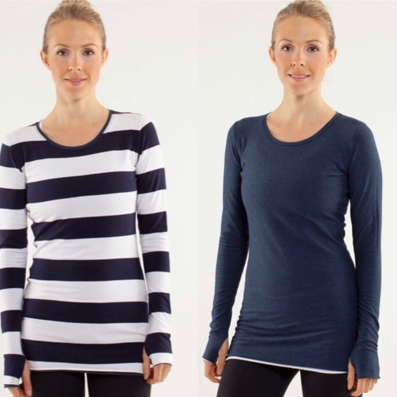lululemon reversible long sleeve shirt